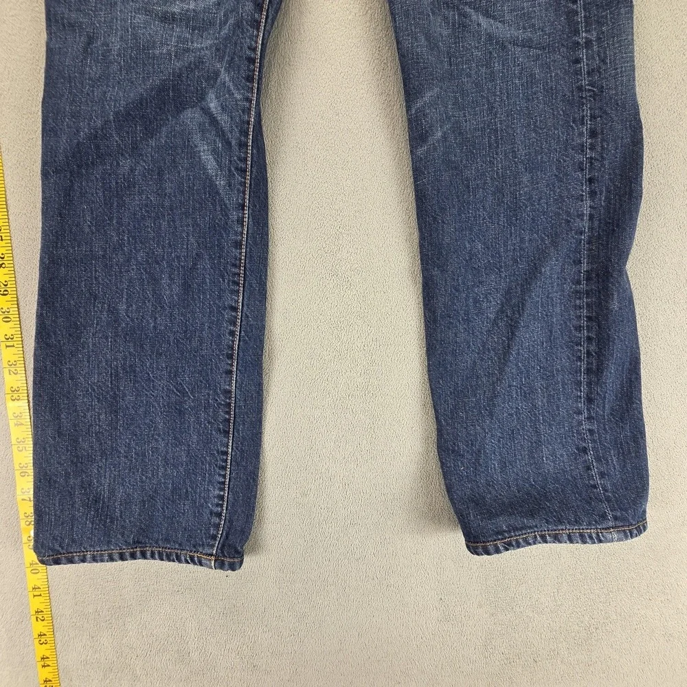 VTG Levis 501 Jeans Mens Blue Medium Wash Straight Regular Button Fly Fits 28x30